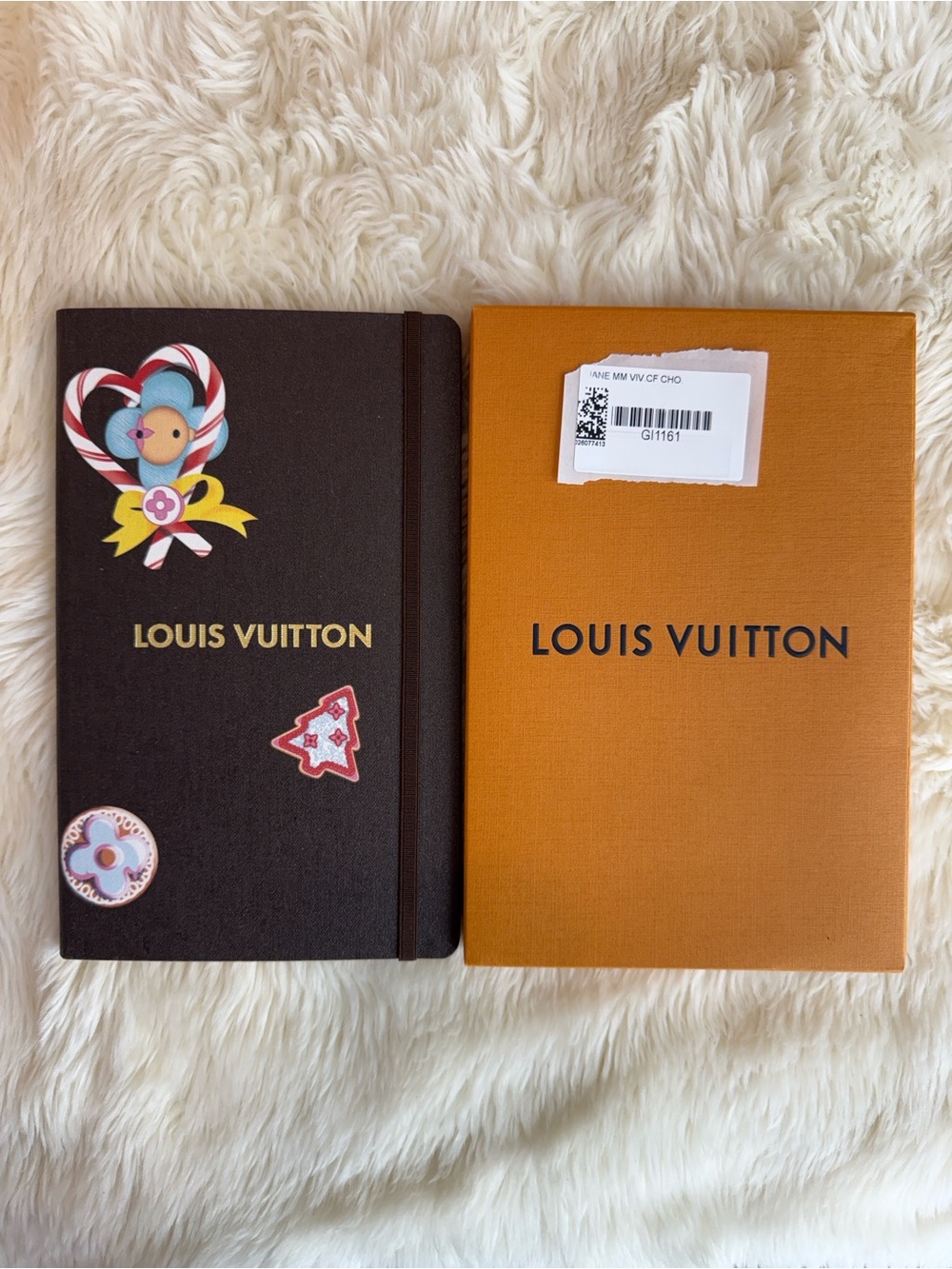 Louis Vuitton Limited Holiday Christmas Mini Pochette & Notebook Vivienne Paris - Picture 11 of 16